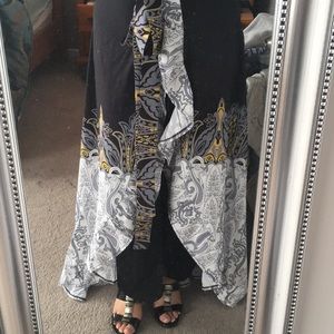 🍷High Waist overlay pants/ skirt 🌊